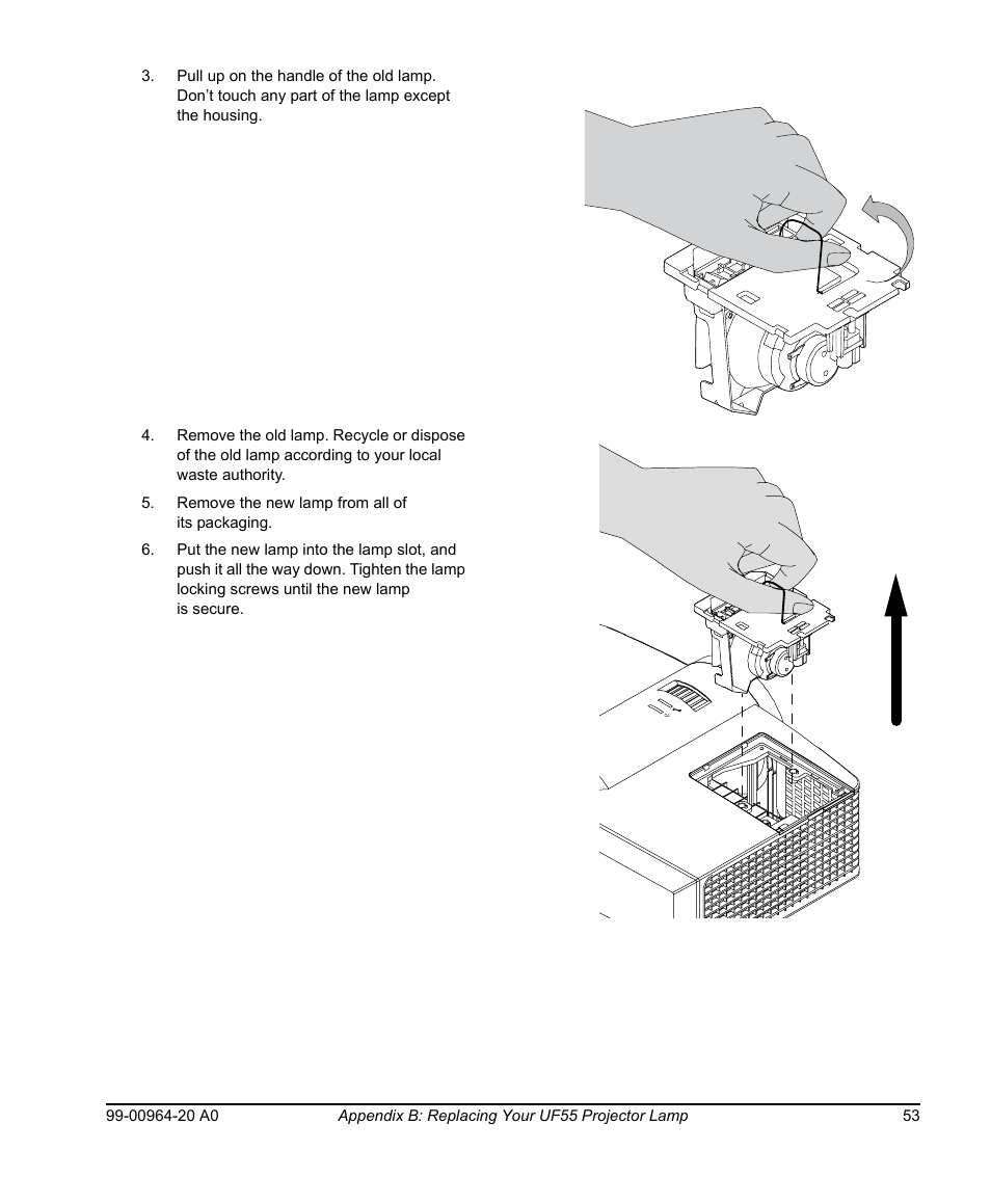 Smart Technologies Smart Board 560 and 580 Interactive Whiteboards And UF55 Projectors 99-00964-20 User Manual | Page 63 / 76