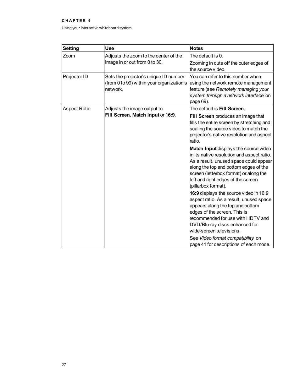Smart Technologies Smart Board 800ixe-SMP User Manual | Page 37 / 110