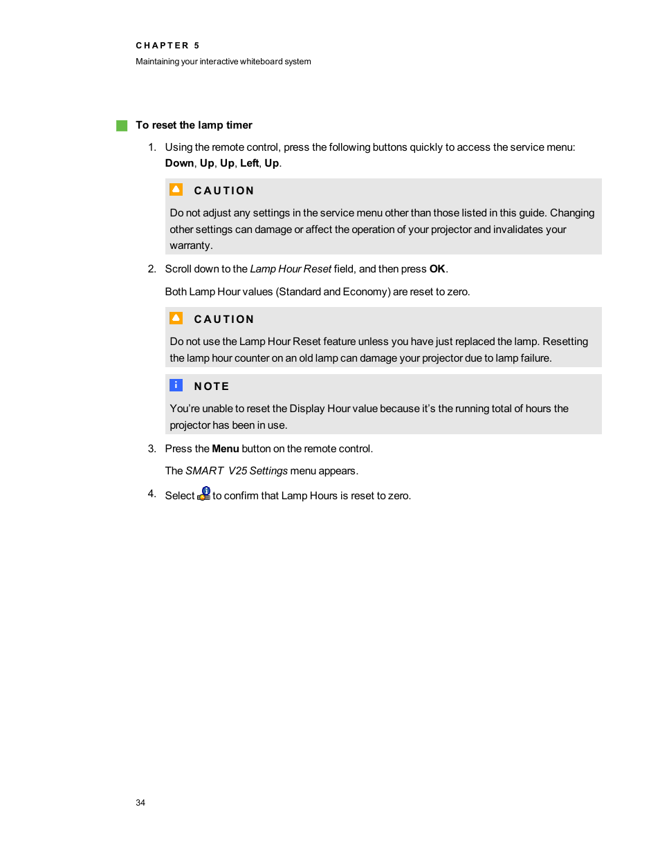 Smart Technologies Smart board Interactive Whiteboard system 400iv User Manual | Page 44 / 88