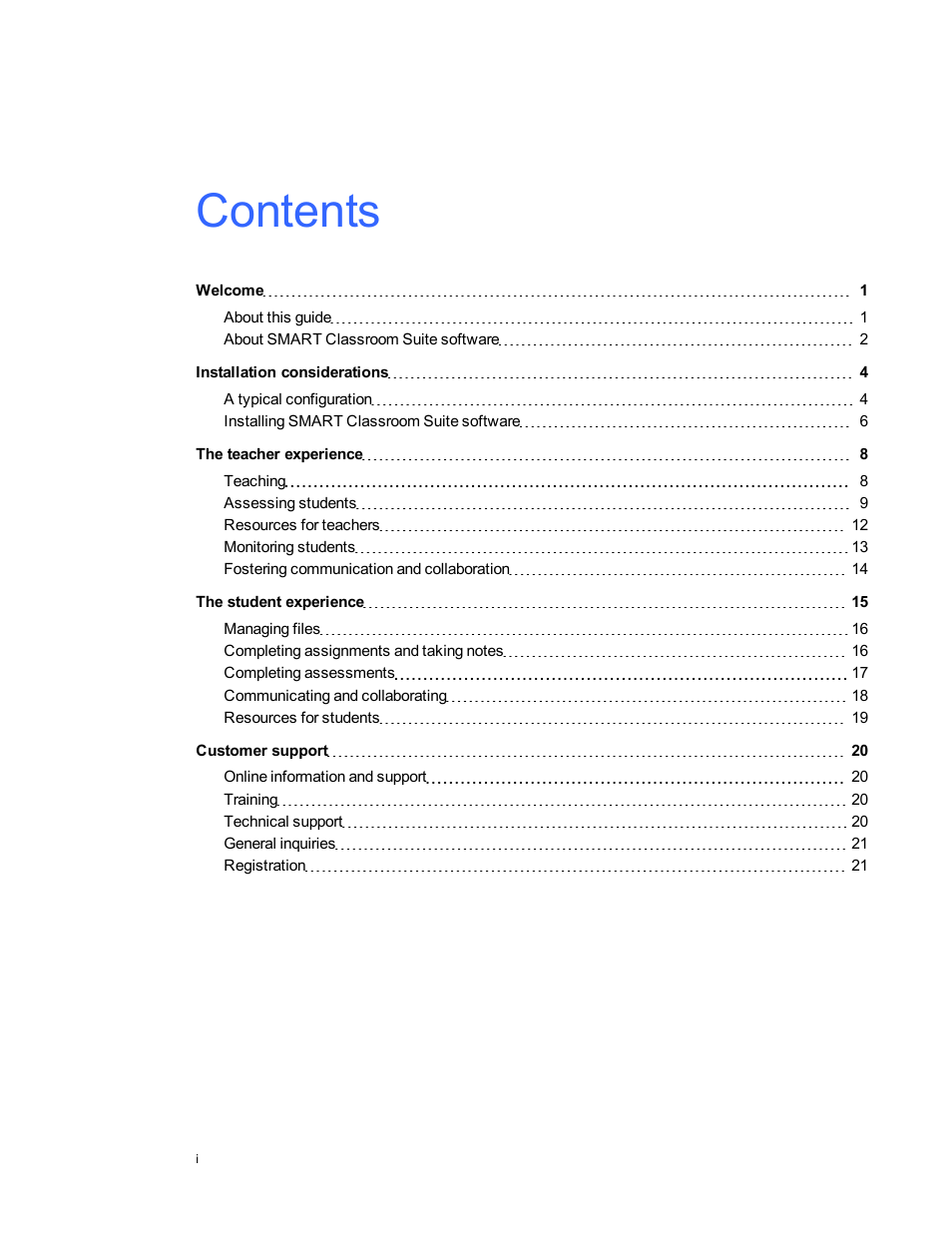 Smart Technologies Smart Clasroom Suite 2010 User Manual | Page 3 / 26