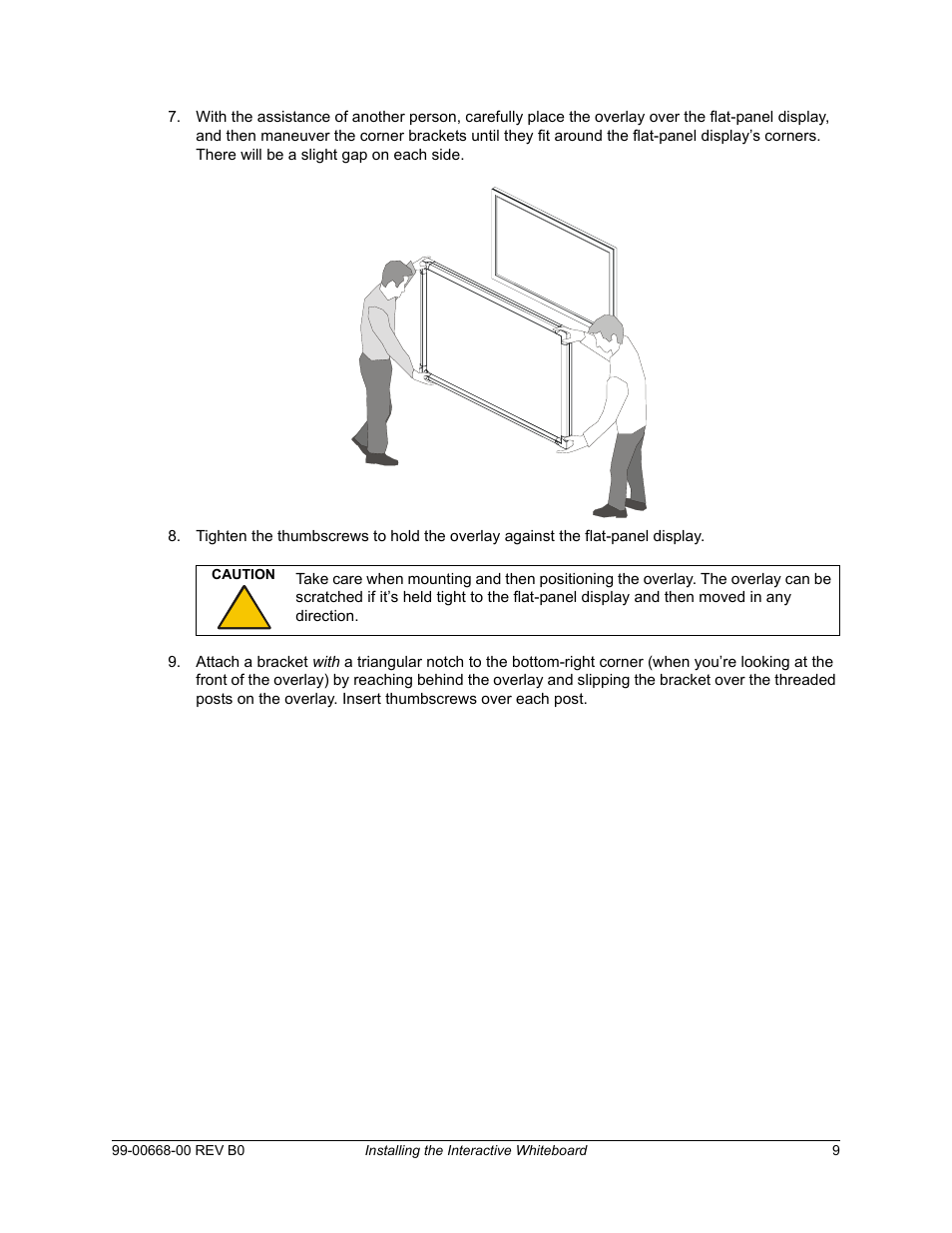 Smart Technologies Smart Board For Flat-PanelDisplays 99-00668-00 User Manual | Page 17 / 40
