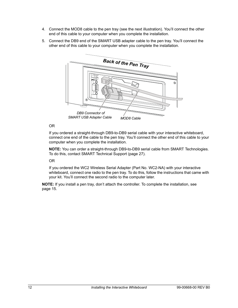 Smart Technologies Smart Board For Flat-PanelDisplays 99-00668-00 User Manual | Page 20 / 40