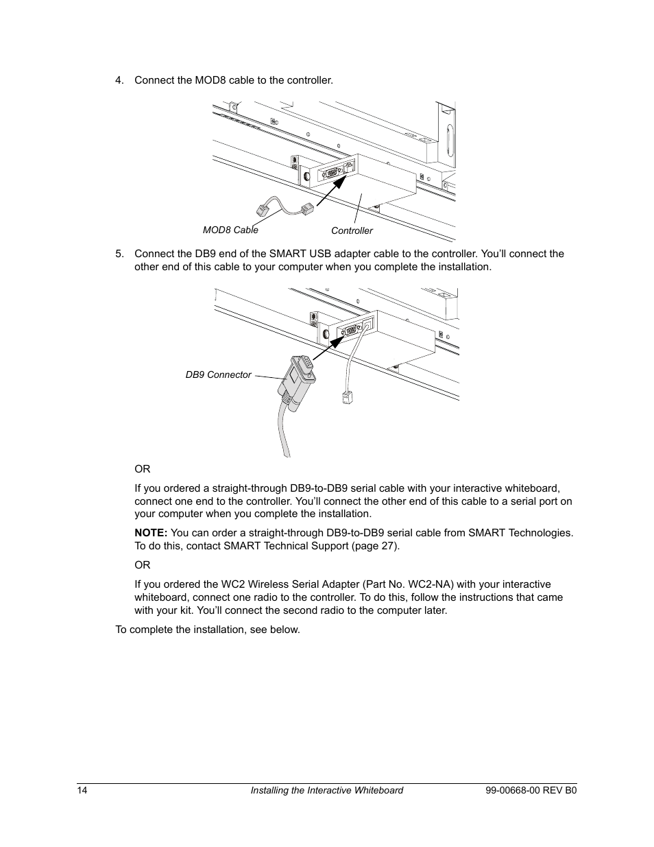 Smart Technologies Smart Board For Flat-PanelDisplays 99-00668-00 User Manual | Page 22 / 40