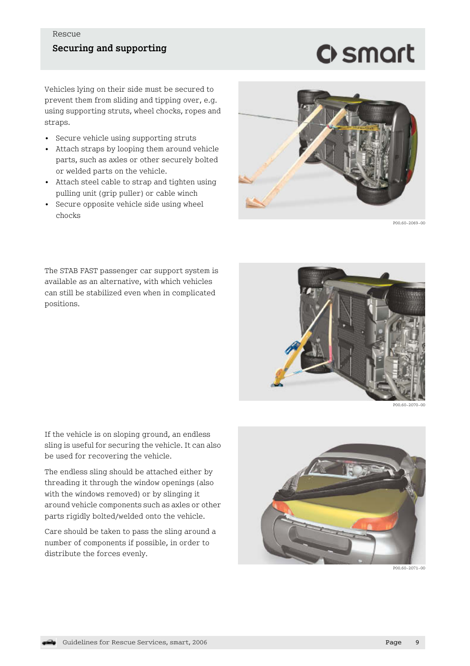 Securing and supporting | Smart Technologies smart forfour 454 User Manual | Page 10 / 44