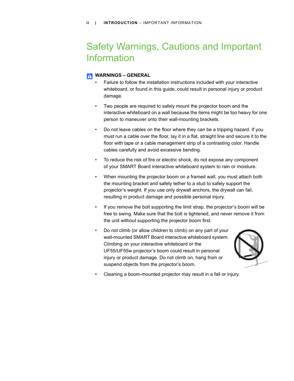 Smart Technologies 600i3 User Manual | Page 4 / 86