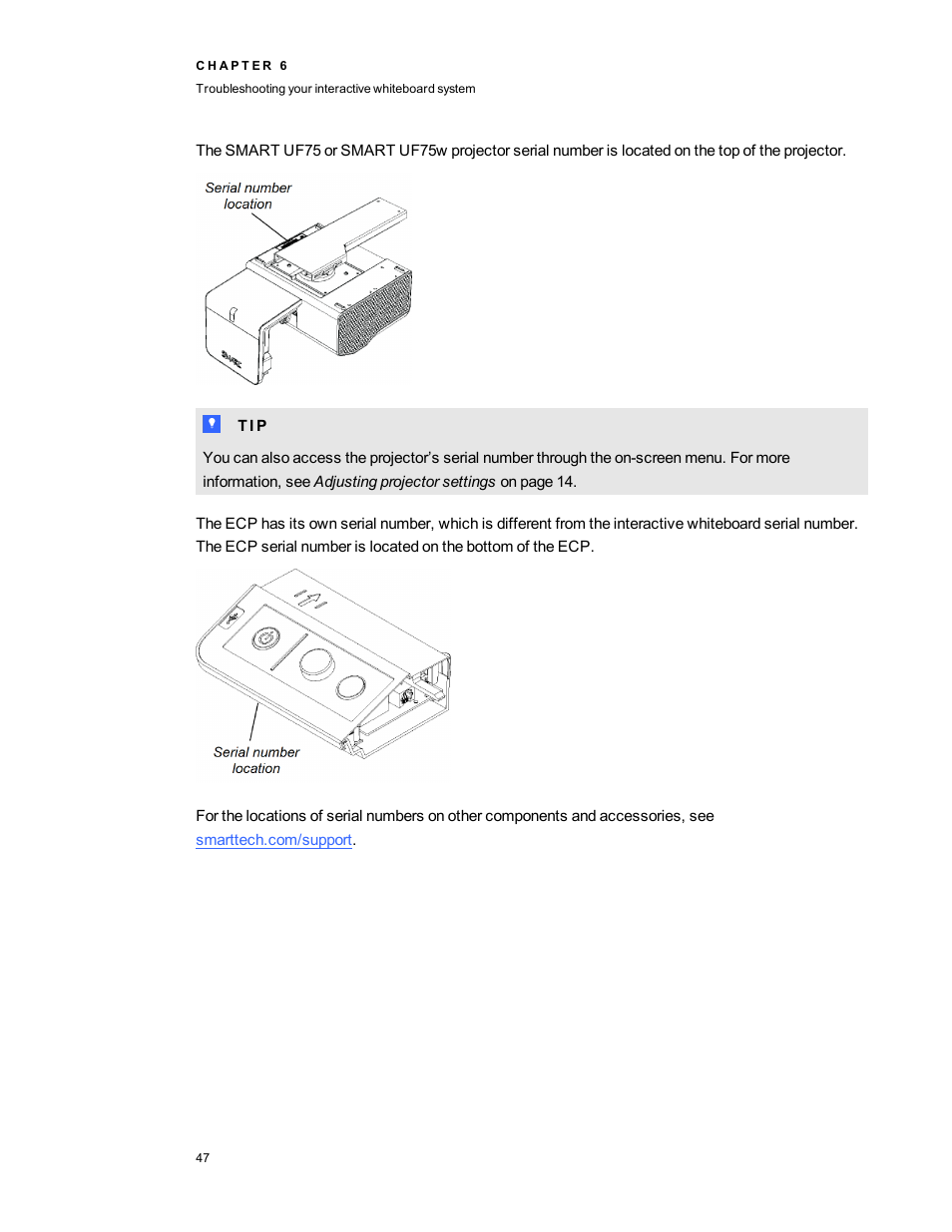 Smart Technologies SMART Board 800i5-SMP User Manual | Page 59 / 106