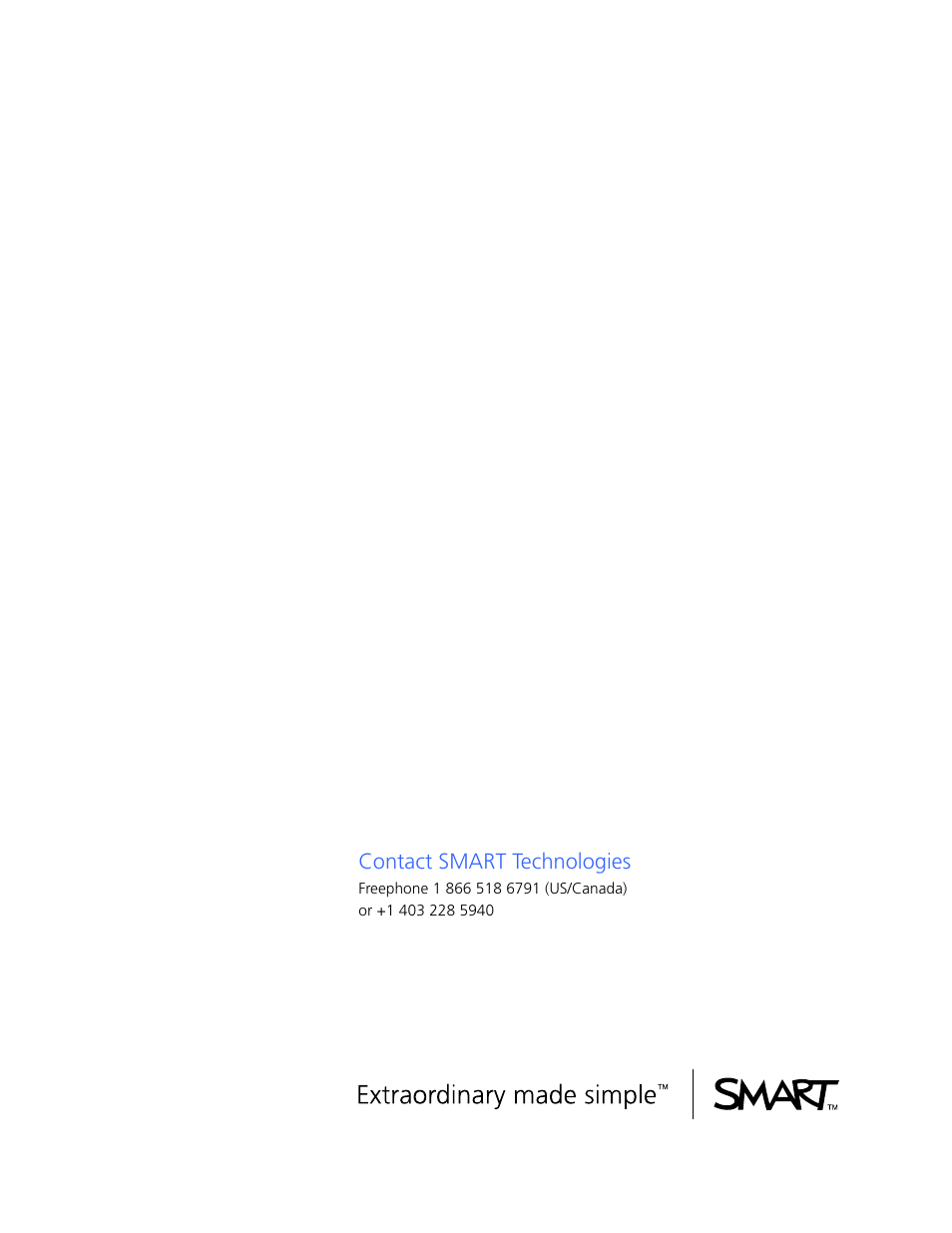 Smart Technologies ID422w User Manual | Page 66 / 66