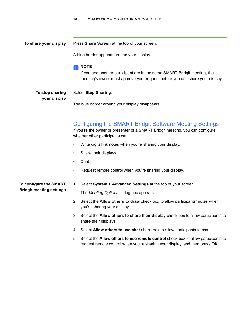 Smart Technologies SMART Hub SE240 User Manual | Page 22 / 58