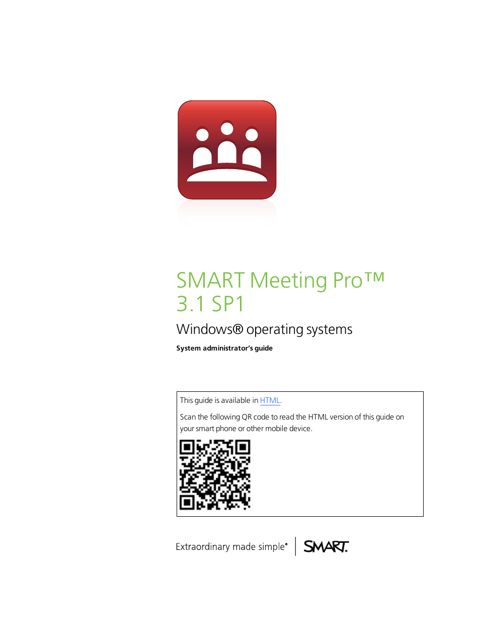 Smart Technologies SMART Meeting Pro 3.1 User Manual | 94 pages