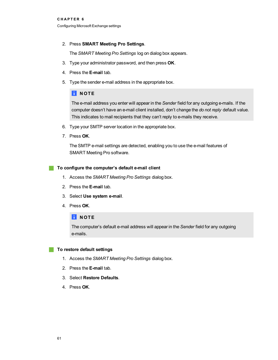 Smart Technologies SMART Meeting Pro 3.1 User Manual | Page 67 / 94