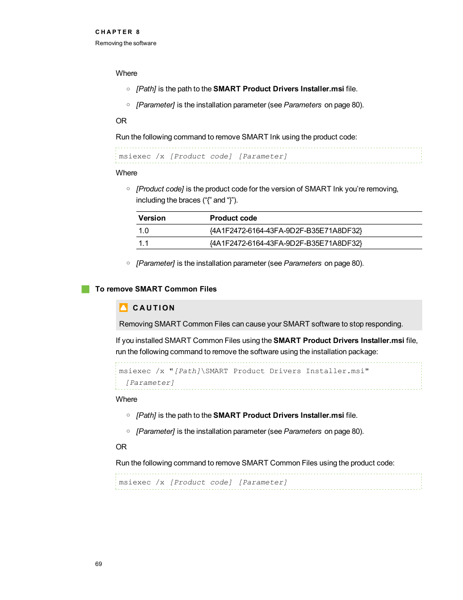 Smart Technologies SMART Meeting Pro 3.1 User Manual | Page 75 / 94