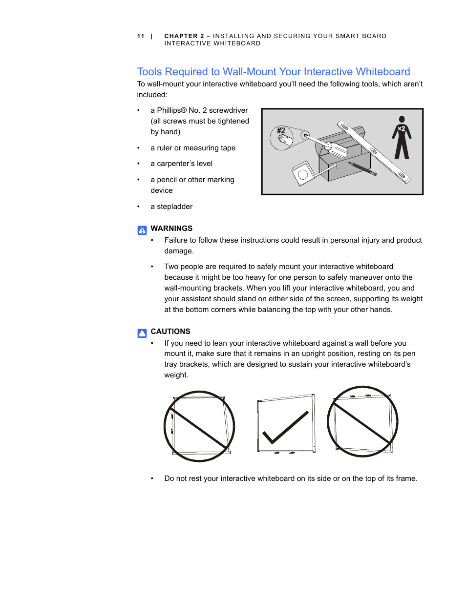 Smart Technologies SMART Board D600 User Manual | Page 19 / 68