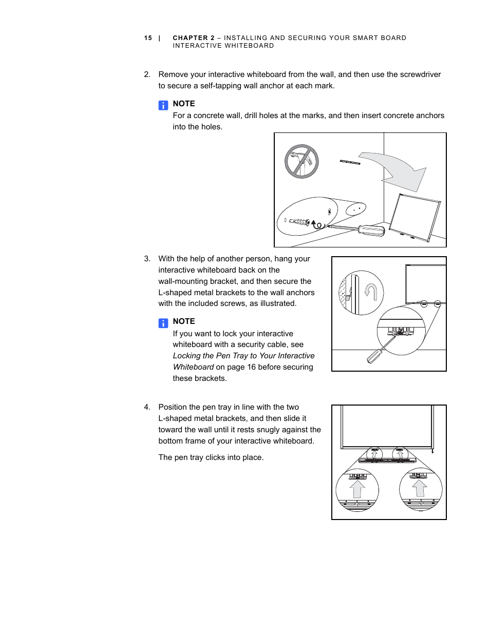 Smart Technologies SMART Board D600 User Manual | Page 23 / 68