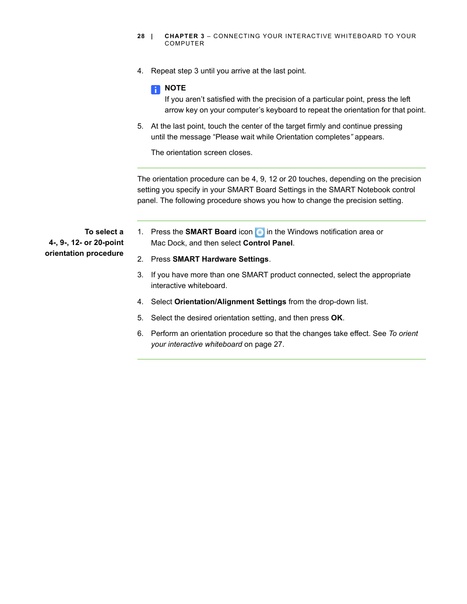Smart Technologies SMART Board D600 User Manual | Page 36 / 68
