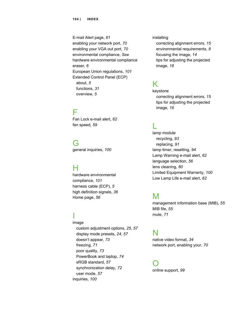 Smart Technologies Smart Board Interactive Whiteboard Systems 600i4 User Manual | Page 120 / 124