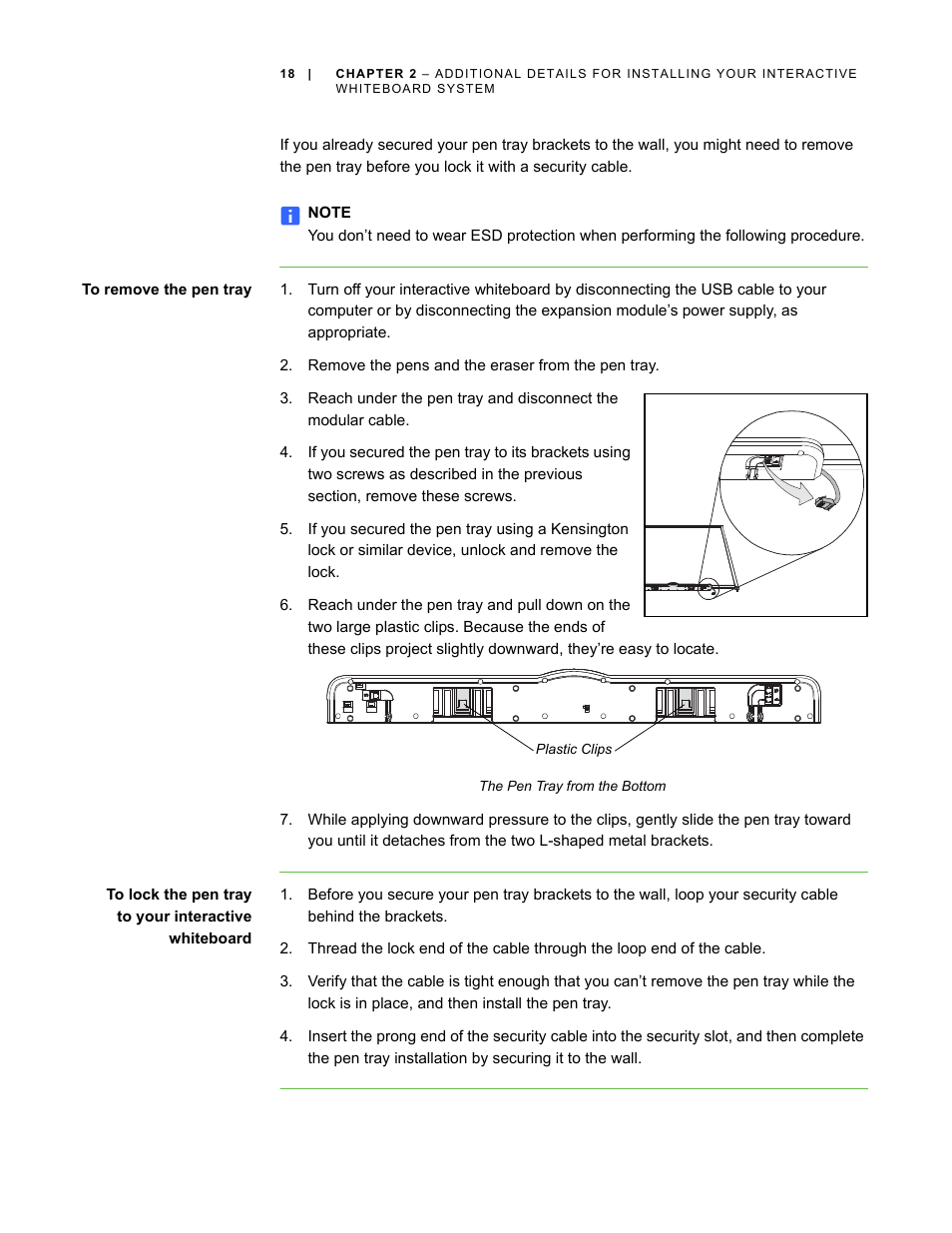 Smart Technologies Smart Board Interactive Whiteboard Systems 600i4 User Manual | Page 34 / 124