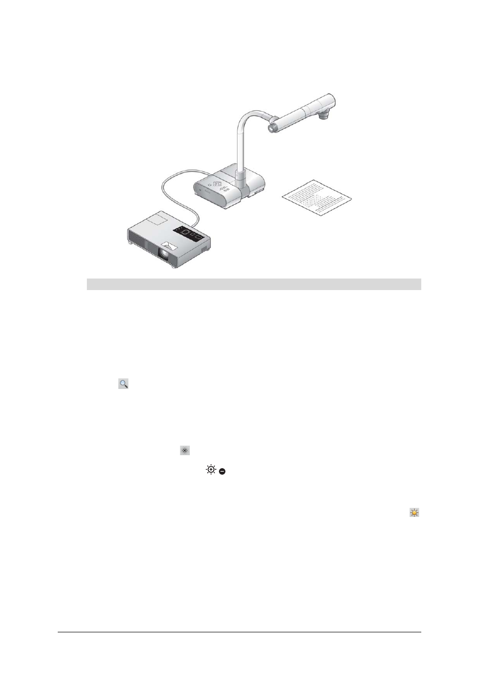 Displaying printed materials | Smart Technologies SMART Document Camera 280 User Manual | Page 22 / 40