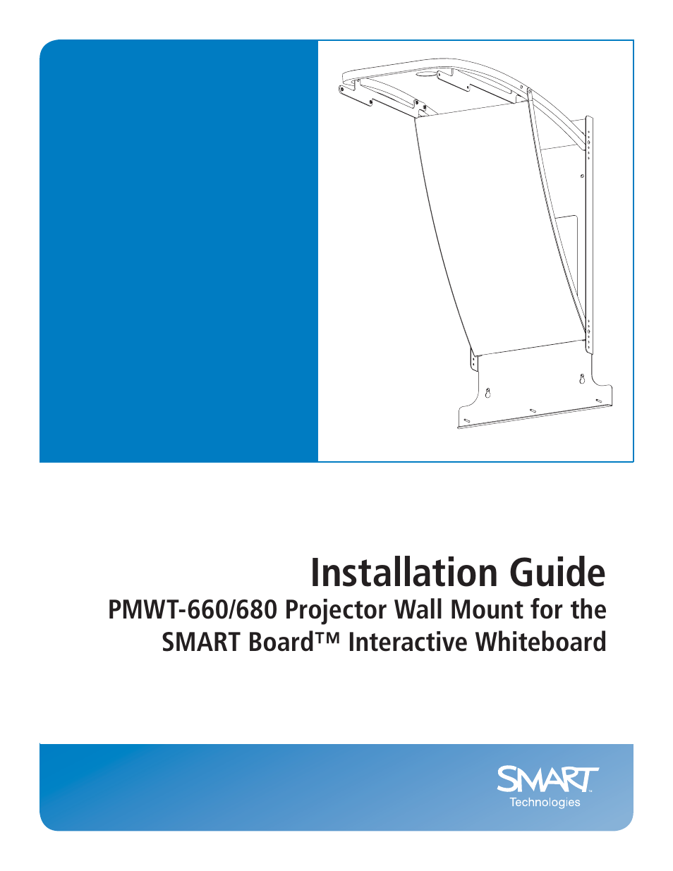 Smart Technologies SMART Board Interafctive Whiteboardd PMWT-660/680 User Manual | 22 pages