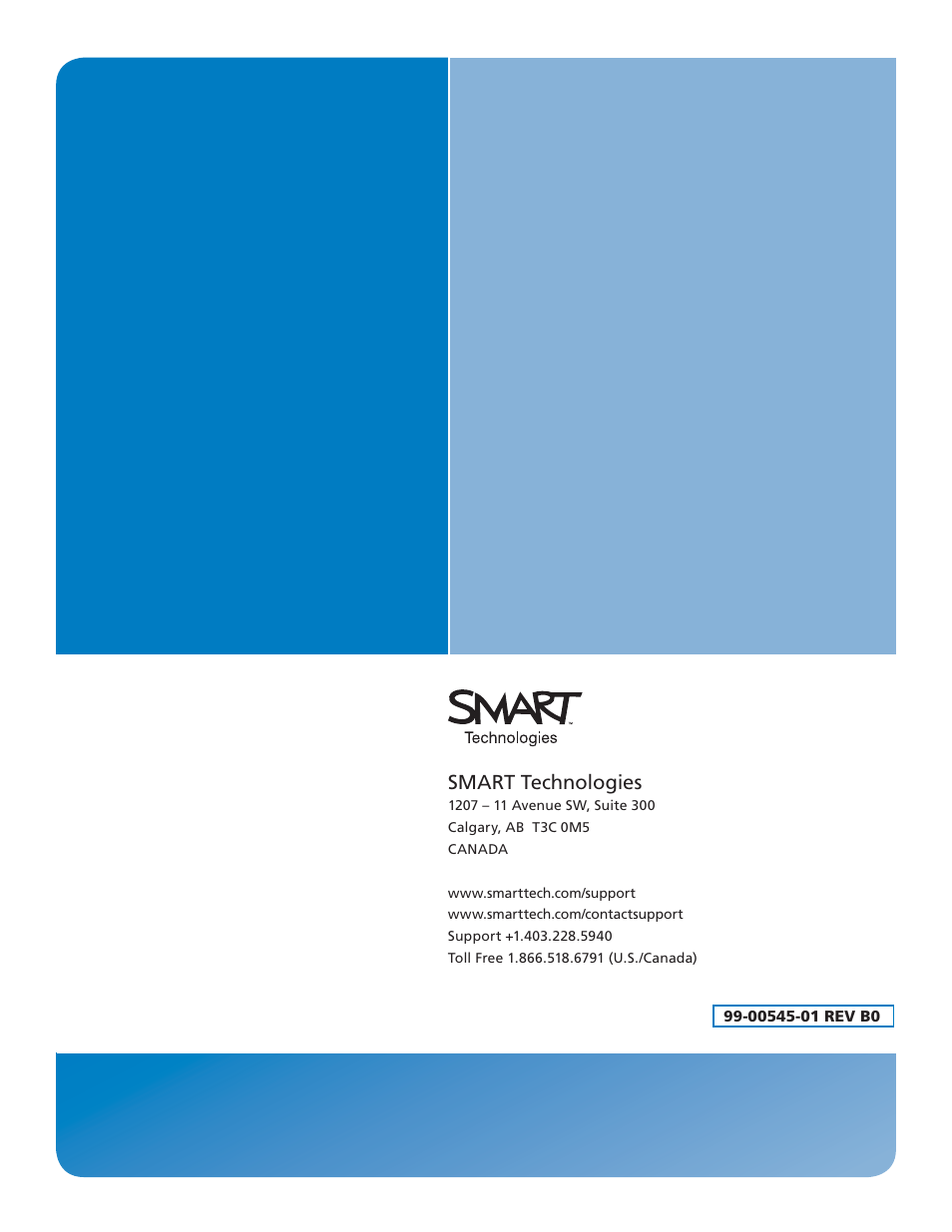 Smart technologies | Smart Technologies SMART Board Interafctive Whiteboardd PMWT-660/680 User Manual | Page 22 / 22