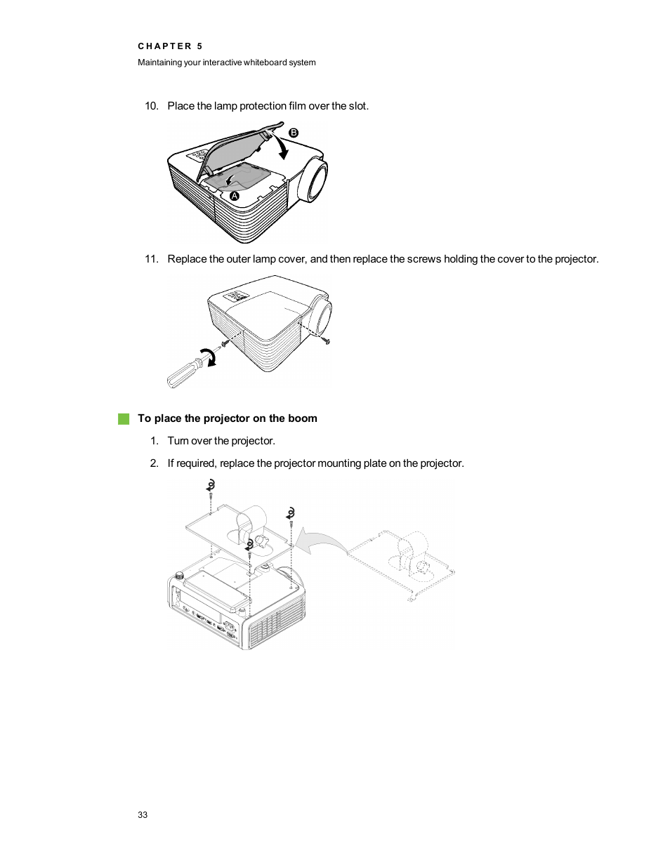 Smart Technologies SMARTBoard 480iv User Manual | Page 43 / 88