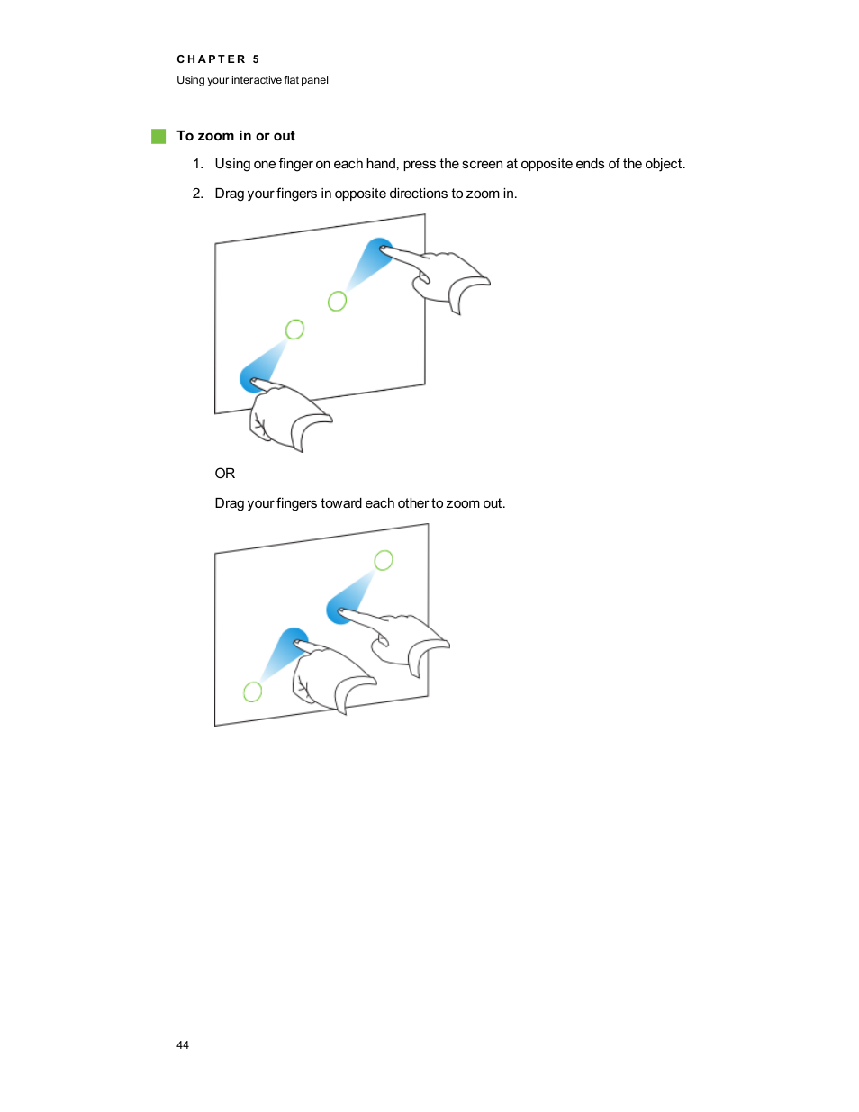 Smart Technologies Smart Board 6055i/8055i SMP/8055ie-SMP User Manual | Page 52 / 96