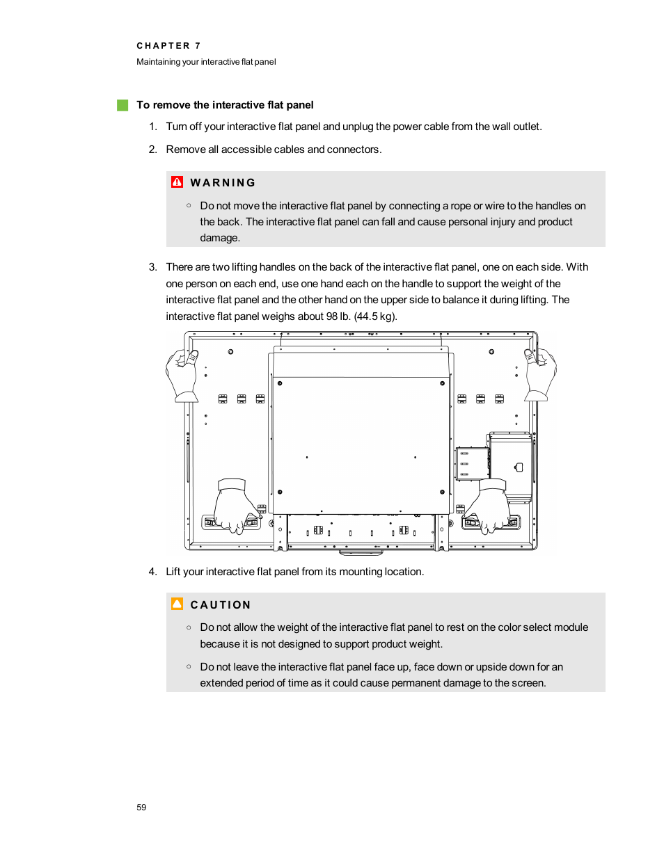 Smart Technologies Smart Board 6055i/8055i SMP/8055ie-SMP User Manual | Page 67 / 96