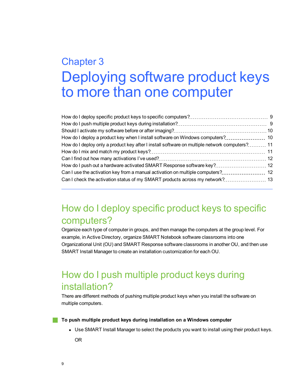 Chapter 3 | Smart Technologies Education Software Installer 2011 User Manual | Page 13 / 32