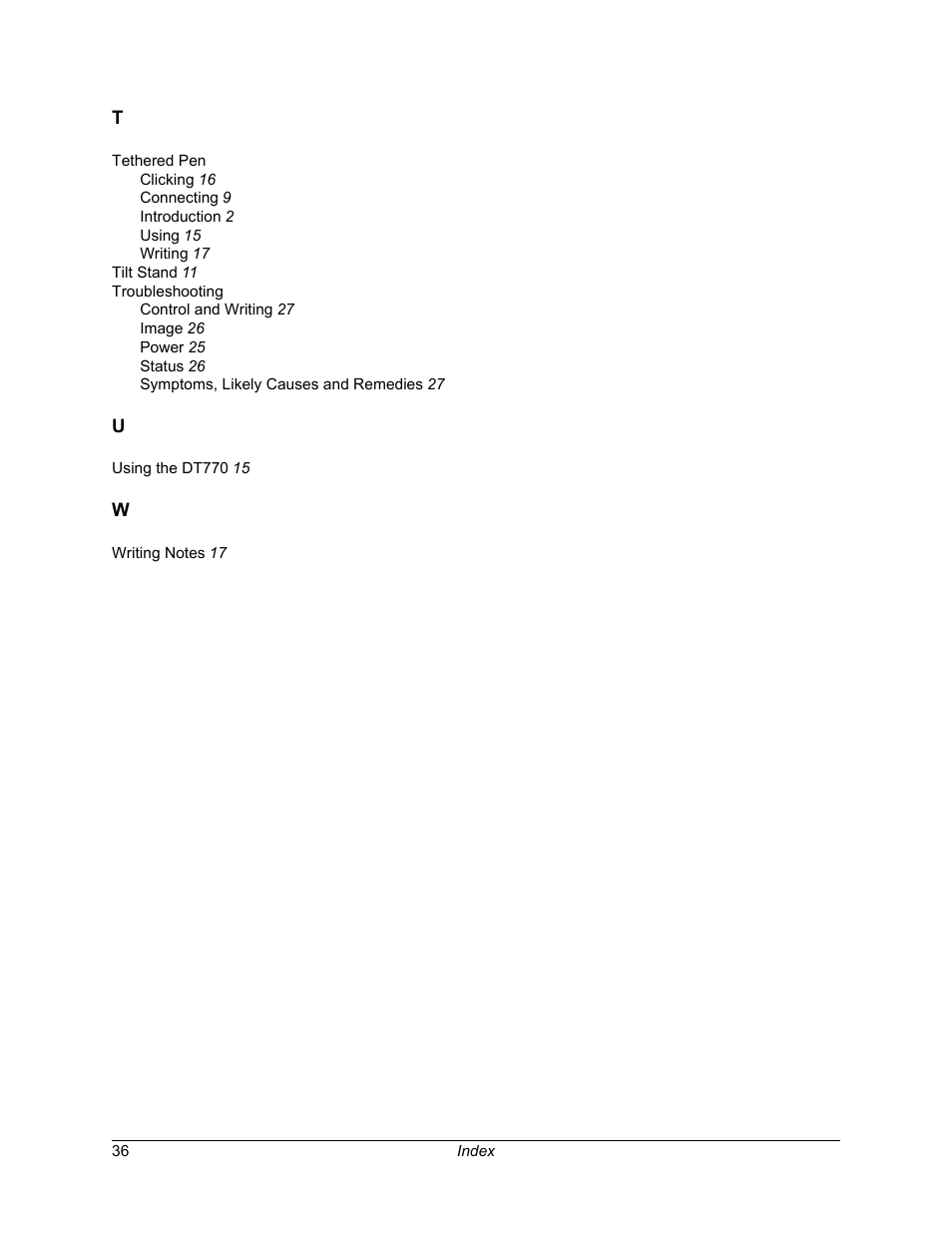 Smart Technologies iNTERACTIVE PEN DISPLAY DT770. User Manual | Page 42 / 43