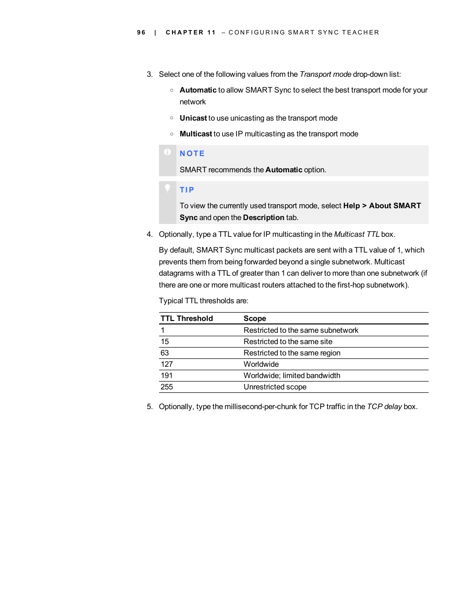 Smart Technologies Smart Sync 2010 User Manual | Page 102 / 116