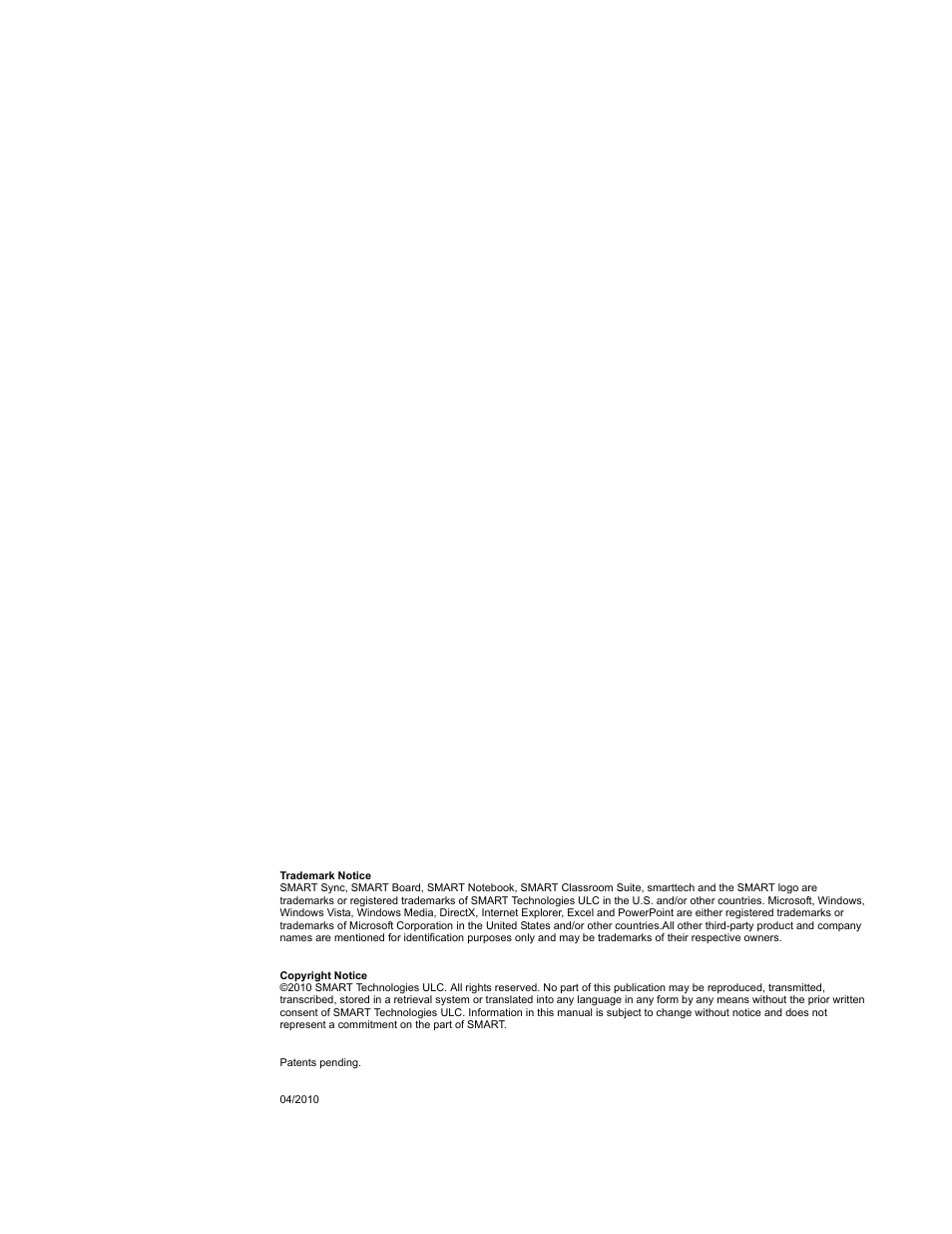 Smart Technologies Smart Sync 2010 User Manual | Page 2 / 116