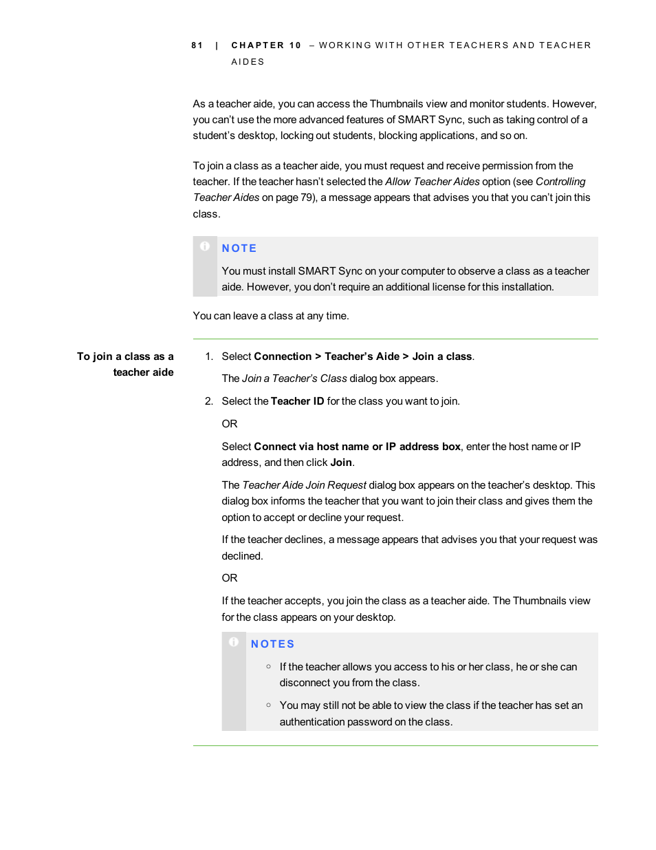 Smart Technologies Smart Sync 2010 User Manual | Page 87 / 116