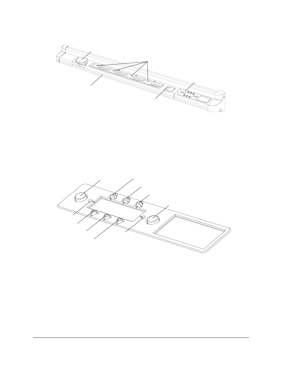 Pen tray features, Control panel | Smart Technologies 4000i User Manual | Page 8 / 48