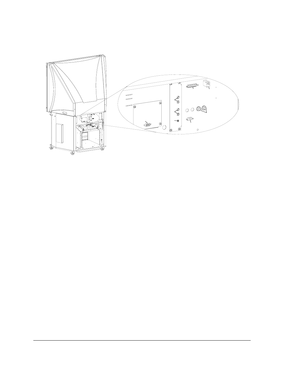 Connection panel | Smart Technologies 4000i User Manual | Page 9 / 48