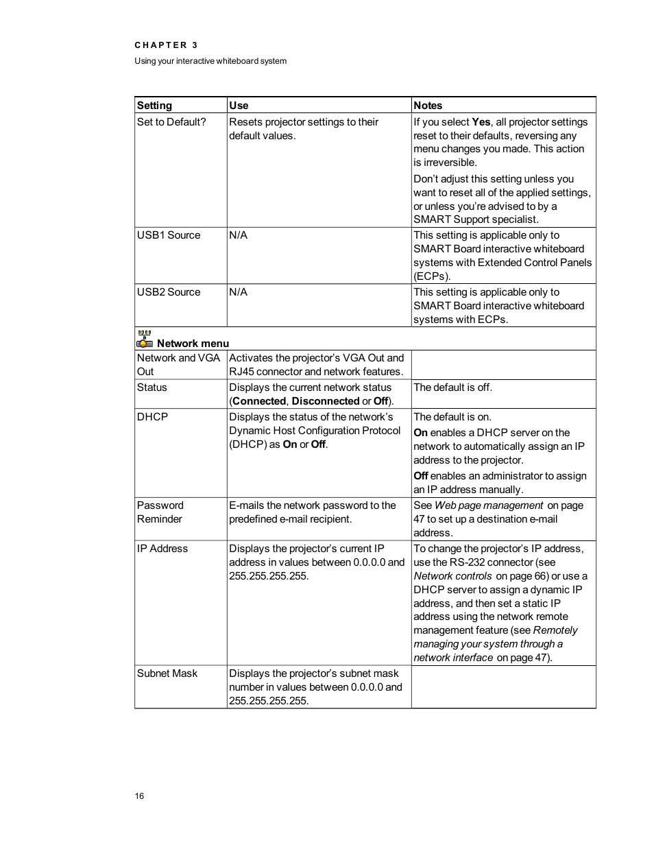 Smart Technologies 480i5 User Manual | Page 26 / 90