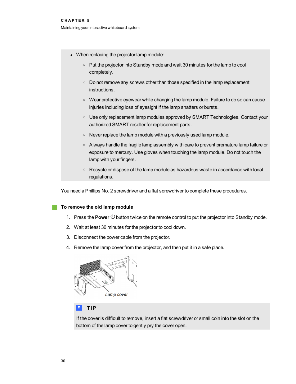 Smart Technologies 480i5 User Manual | Page 40 / 90