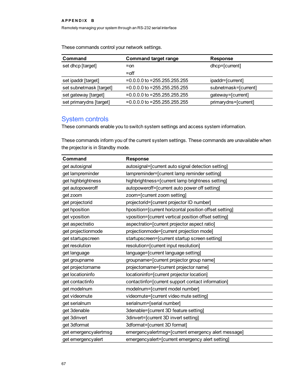 System controls | Smart Technologies 480i5 User Manual | Page 77 / 90