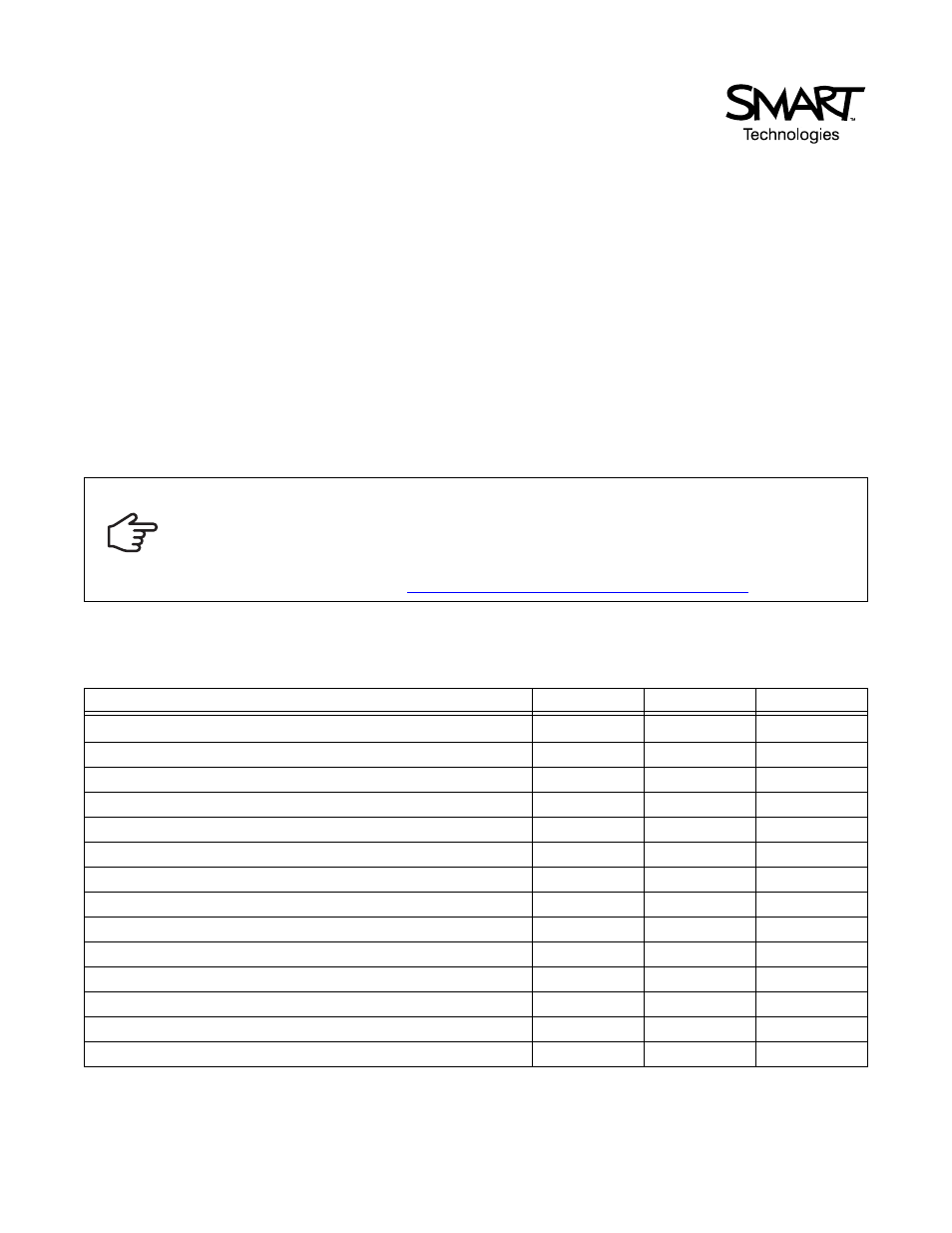 Smart Technologies SE240 User Manual | 2 pages
