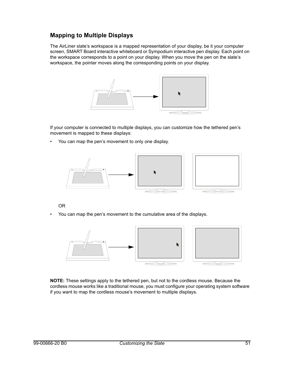 Mapping to multiple displays | Smart Technologies AIRLINER WIRELESS SLATE WS100 User Manual | Page 59 / 84