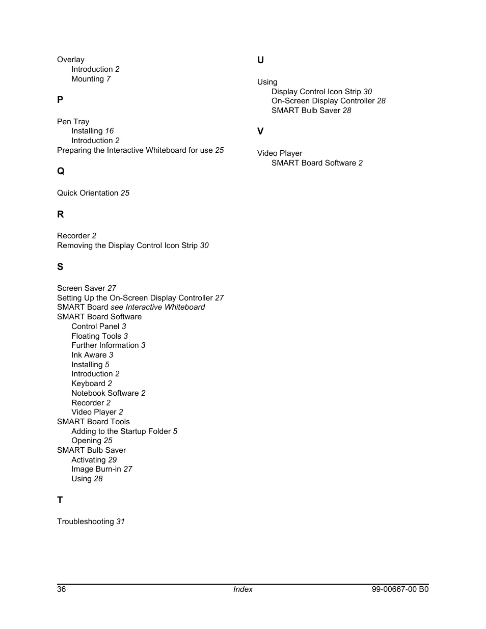 Smart Technologies Interactive Whiteboard SBFPD User Manual | Page 44 / 46