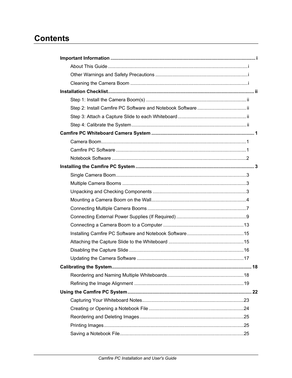 Smart Technologies PC User Manual | Page 5 / 37