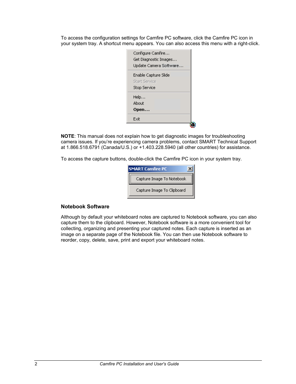 Notebook software | Smart Technologies PC User Manual | Page 8 / 37