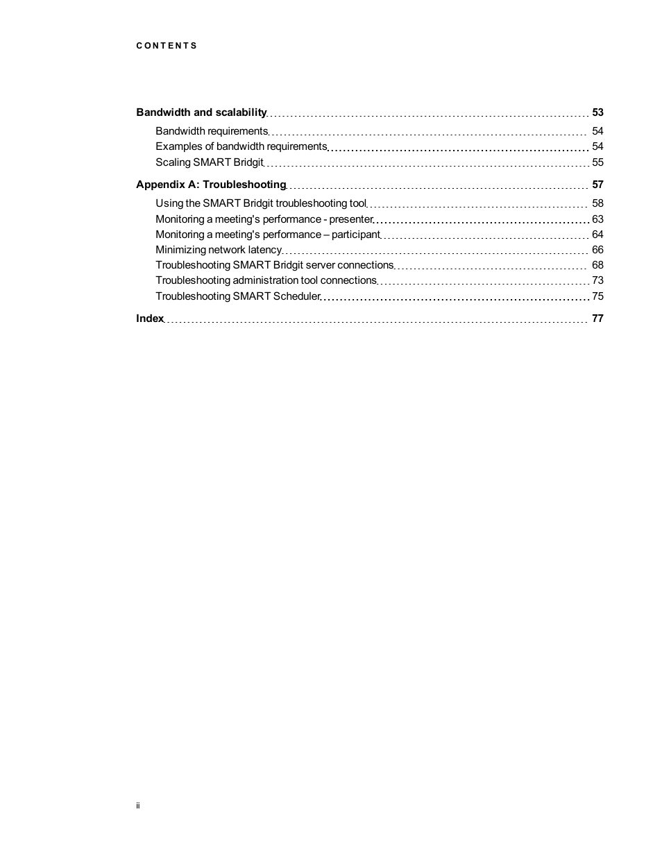 Smart Technologies Smart Bridgit 4.5 User Manual | Page 4 / 82