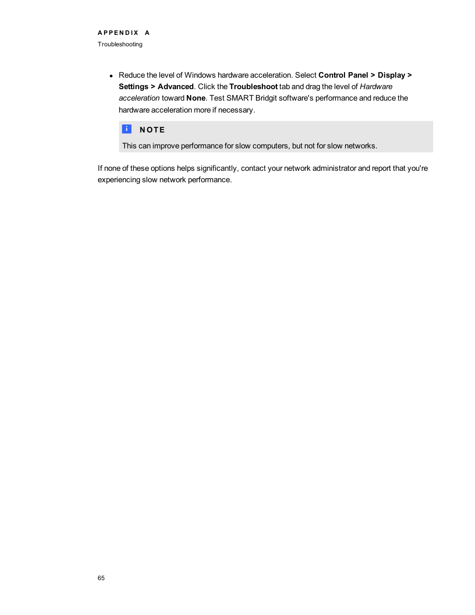 Smart Technologies Smart Bridgit 4.5 User Manual | Page 69 / 82