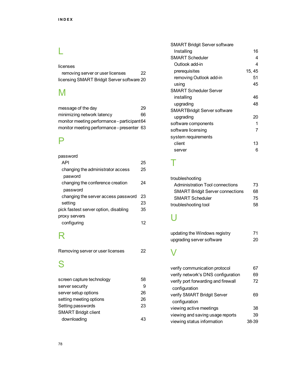 Smart Technologies Smart Bridgit 4.5 User Manual | Page 82 / 82