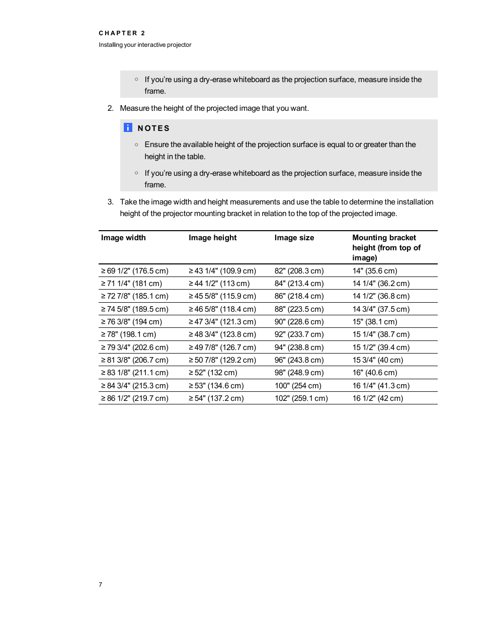 Smart Technologies LightRaise 40wi User Manual | Page 13 / 86