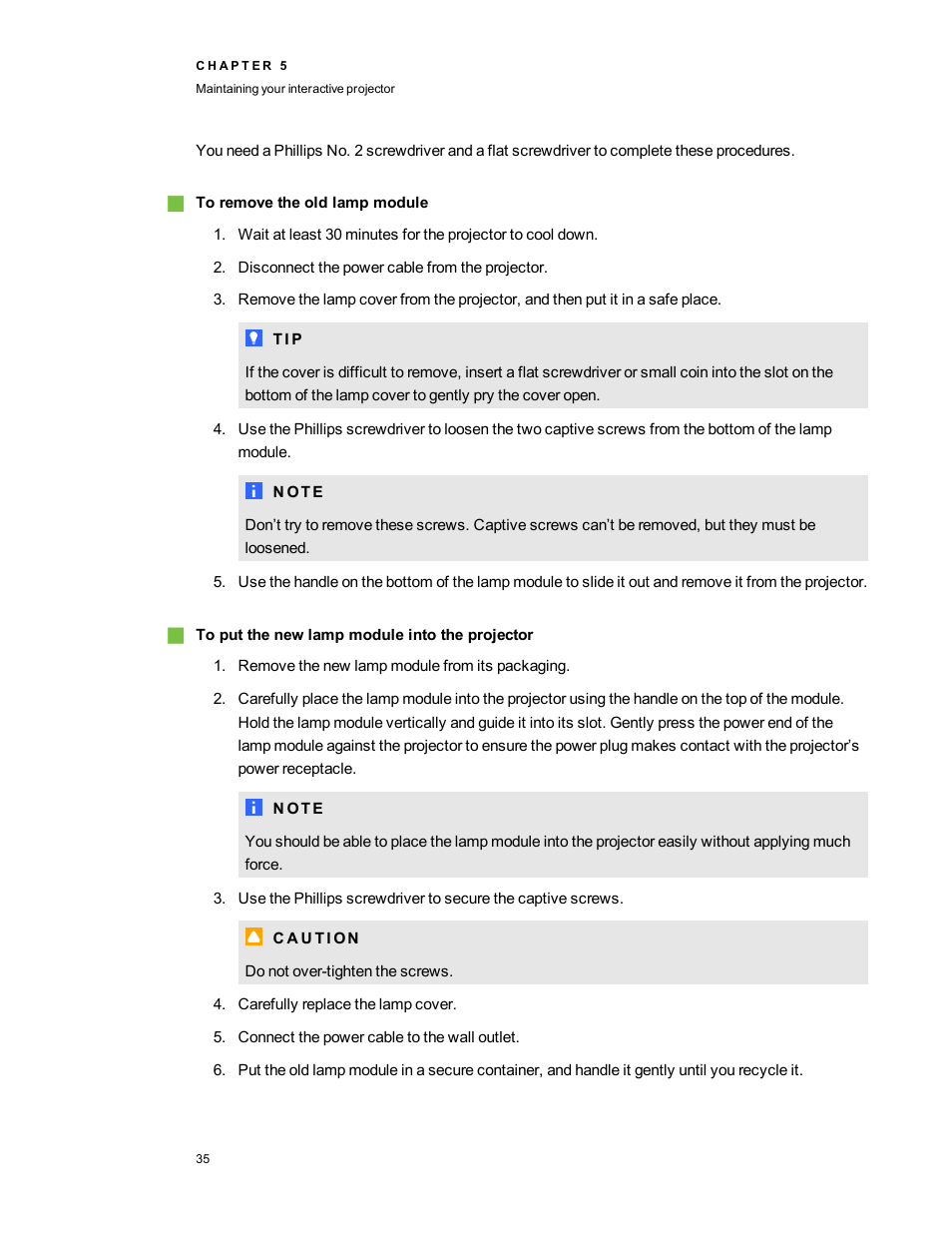 Smart Technologies LightRaise 40wi User Manual | Page 41 / 86