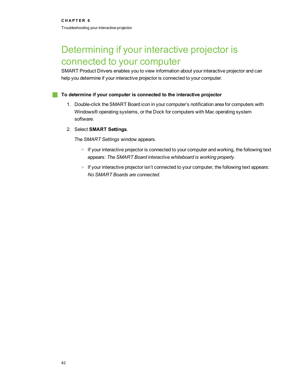 Smart Technologies LightRaise 40wi User Manual | Page 48 / 86