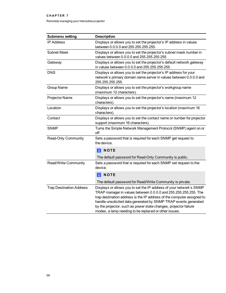 Smart Technologies LightRaise 40wi User Manual | Page 64 / 86