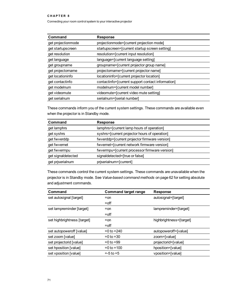 Smart Technologies LightRaise 40wi User Manual | Page 77 / 86