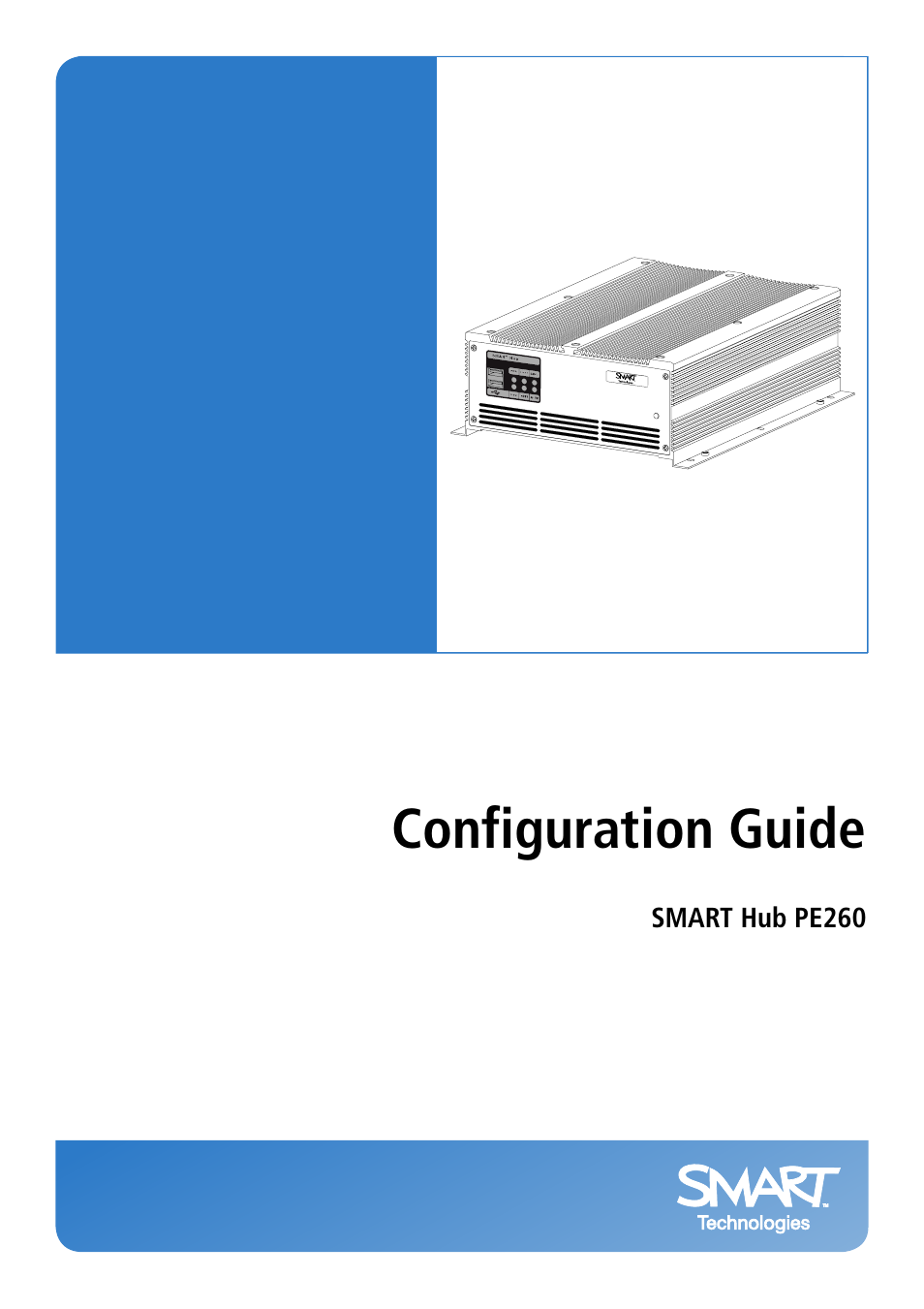 Smart Technologies SMART Hub PE260 User Manual | 32 pages